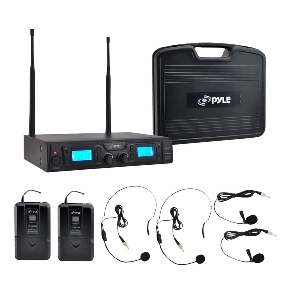 Best Buy PylePro PYLE Premier 8 Channel UHF Wireless Microphone