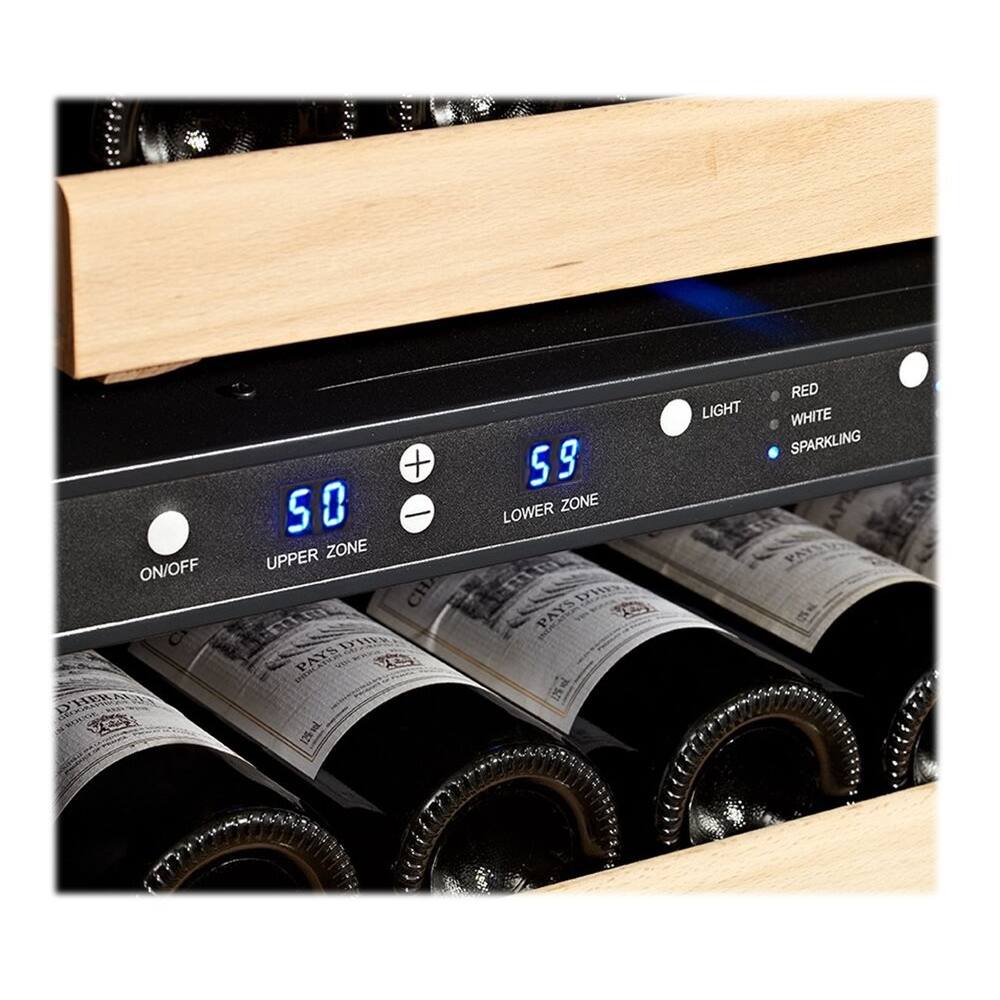 Best Buy KingsBottle 106Bottle BuiltIn Wine Cooler Silver KBU100DSS