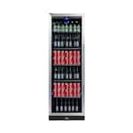 KingsBottle - 450-Can Built-In Beverage Cooler - Silver - Front_Standard