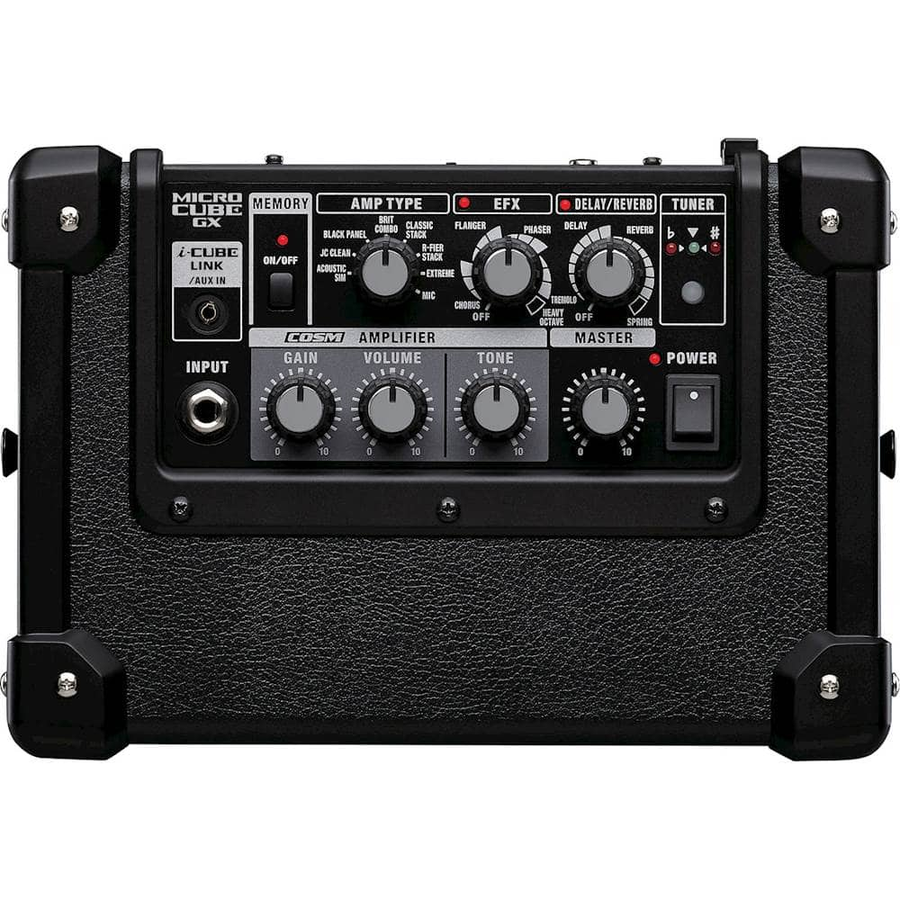 Best Buy: Roland Micro Cube GX 3W Guitar Amplifier Black M-CUBE-GX