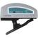 Front. BOSS Audio - Clip-On Chromatic Tuner - Silver.