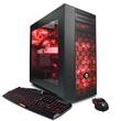CyberPowerPC - Desktop - Intel Core i7-7700K - 16GB Memory - NVIDIA GeForce GTX 1060 - 2TB Hard Drive + 128GB NVMe PCIe SSD - Black/red - Larger Front