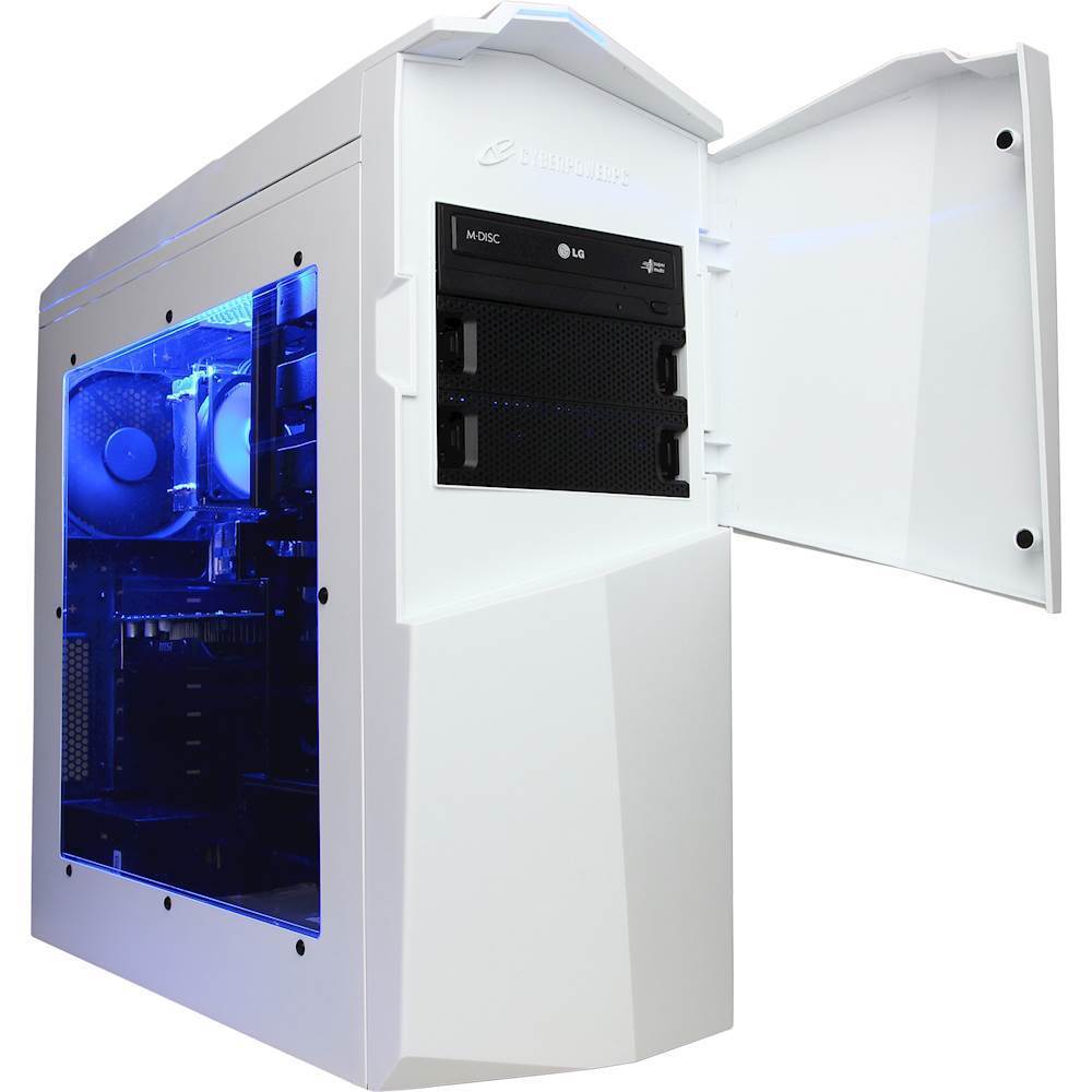 CyberPowerPC Xtreme VR Desktop Intel Core i5 Memory NVIDIA GTX 1060 1TB Hard White GXIVR2800B2 - Best Buy
