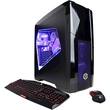 CyberPowerPC - Desktop - Intel Core i5 - 8GB Memory - NVIDIA GeForce GTX 1050 Ti - 1TB Hard Drive + 120GB SSD - Black/Blue - Larger Front