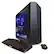 Front. CyberPowerPC - Gamer Xtreme VR Desktop - Intel Core i7 - 16GB Memory - NVIDIA GeForce GTX 1070 - 2TB Hard Drive - Black/blue.