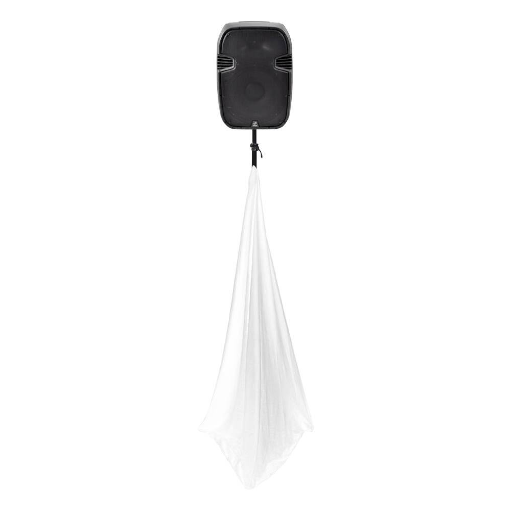 Alt View 11. PYLE - Pro DJ Speaker / Light Stand Scrim - White.