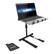 Alt View 11. PylePro - Professional DJ Laptop Stand - Black.