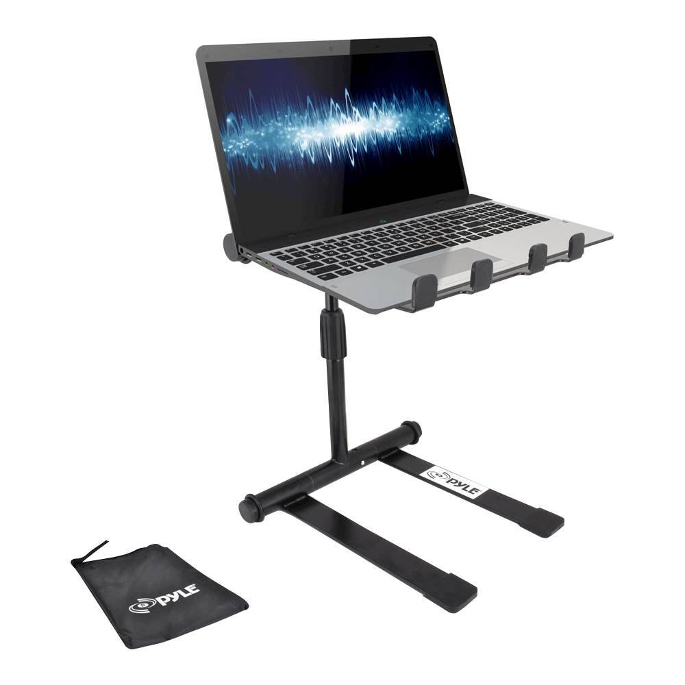 Alt View 11. PylePro - Professional DJ Laptop Stand - Black.