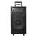 Front. PYLE - Pro 10" 800W Portable Bluetooth PA System - Black.