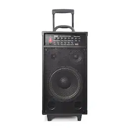 PYLE - Pro 10" 800W Portable Bluetooth PA System - Black