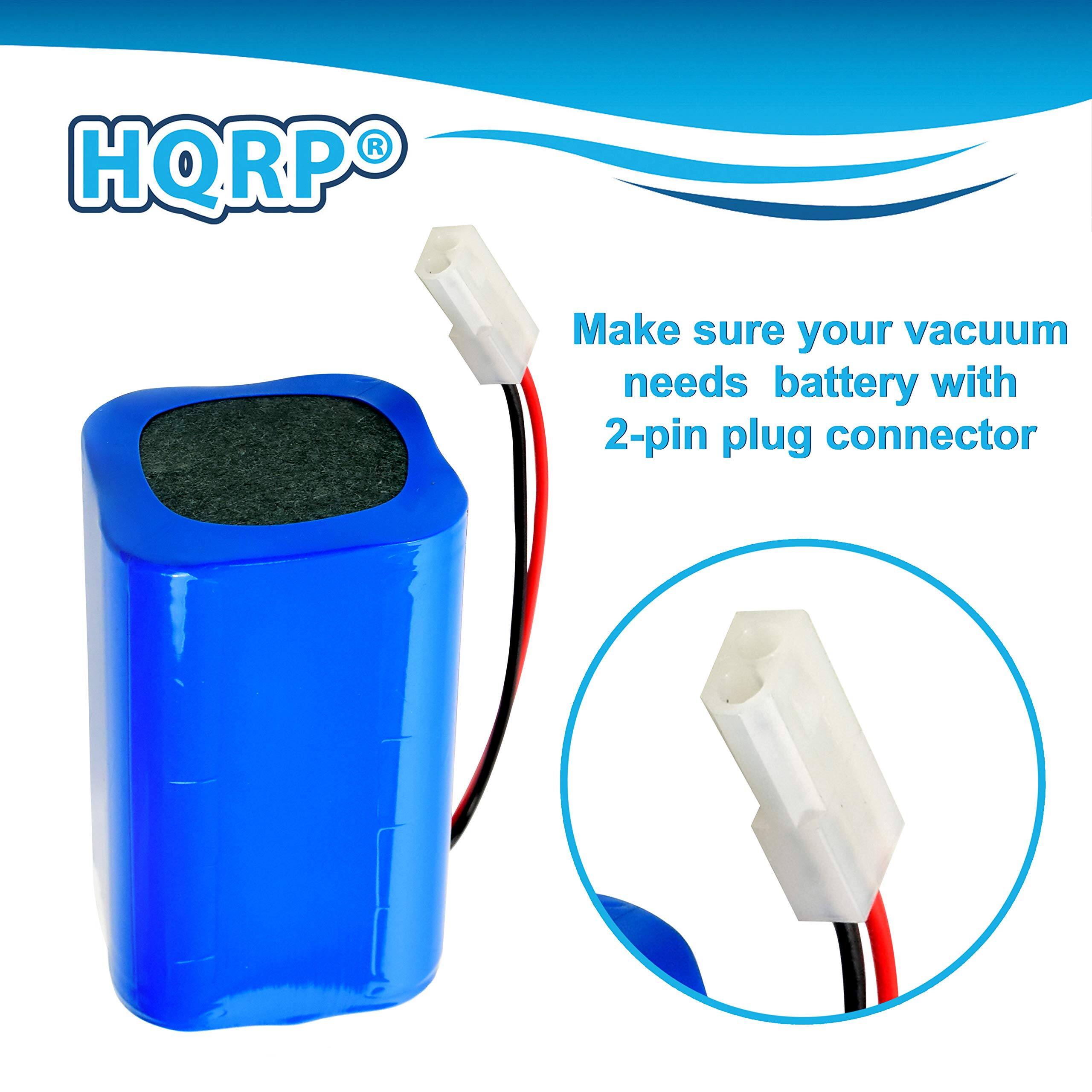 HQRP®

Make sure your vacuum needs battery with 2-pin plug connector