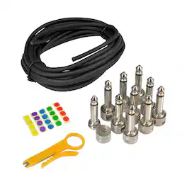 Pyle - Pro Audio Cable Kit - Silver