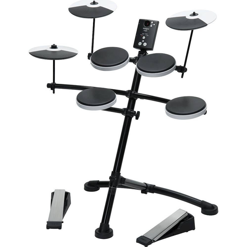 Angle. Roland - V-Drums Electric Drum Set.