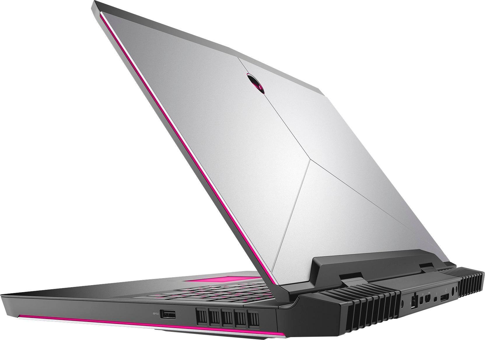 Alt View 1. Alienware - 17.3" Laptop - Intel Core i7 - 16GB Memory - NVIDIA GeForce GTX 1070 - 1TB Hard Drive + 128GB Solid State Drive - Silver.