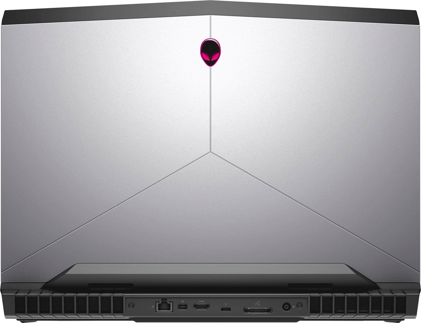 Alt View 3. Alienware - 17.3" Laptop - Intel Core i7 - 16GB Memory - NVIDIA GeForce GTX 1070 - 1TB Hard Drive + 128GB Solid State Drive - Silver.