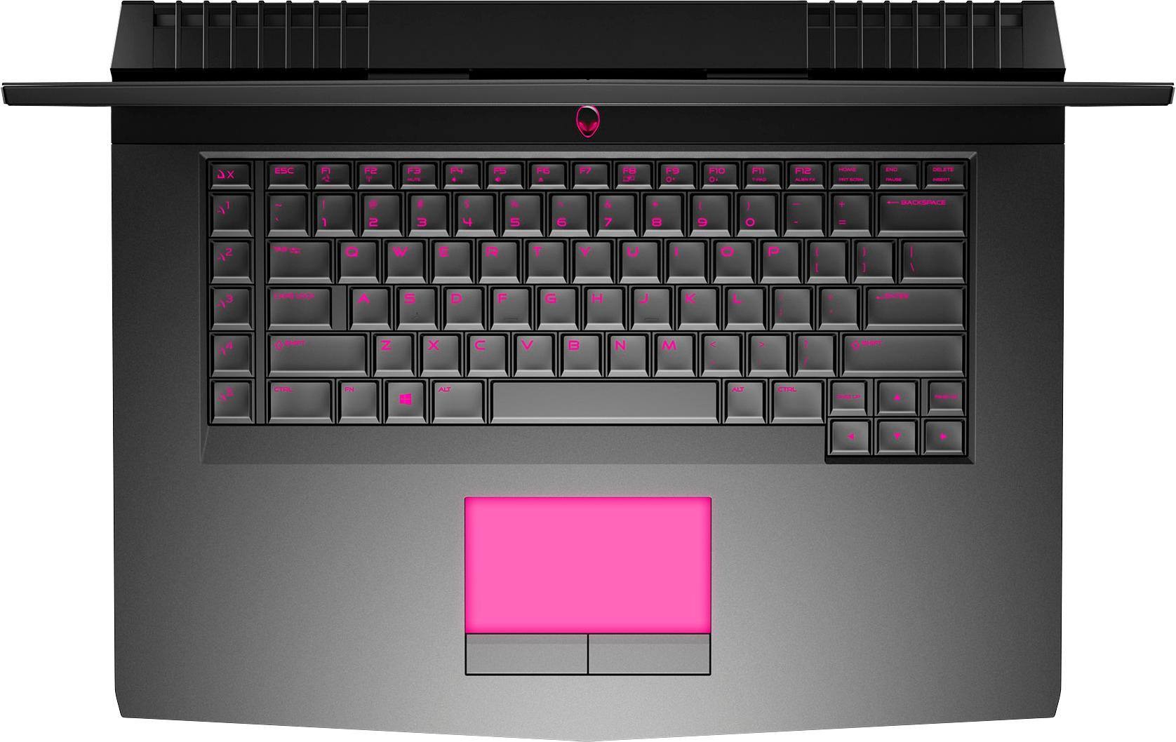 Alt View 7. Alienware - 17.3" Laptop - Intel Core i7 - 16GB Memory - NVIDIA GeForce GTX 1070 - 1TB Hard Drive + 128GB Solid State Drive - Silver.