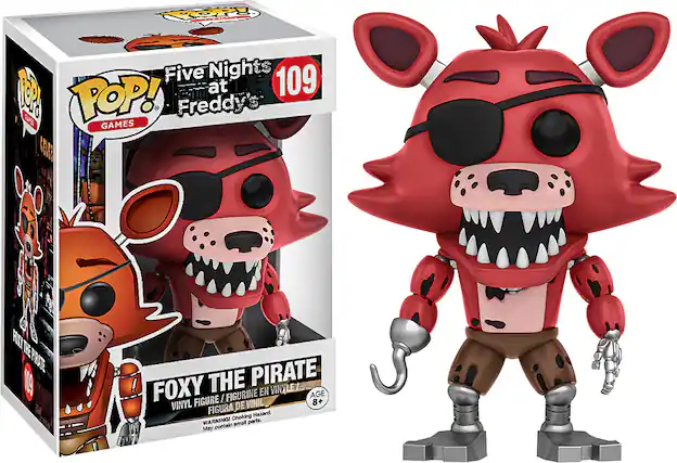 Front. Funko - Pop! Games Five Nights at Freddy's: Foxy the Pirate.
