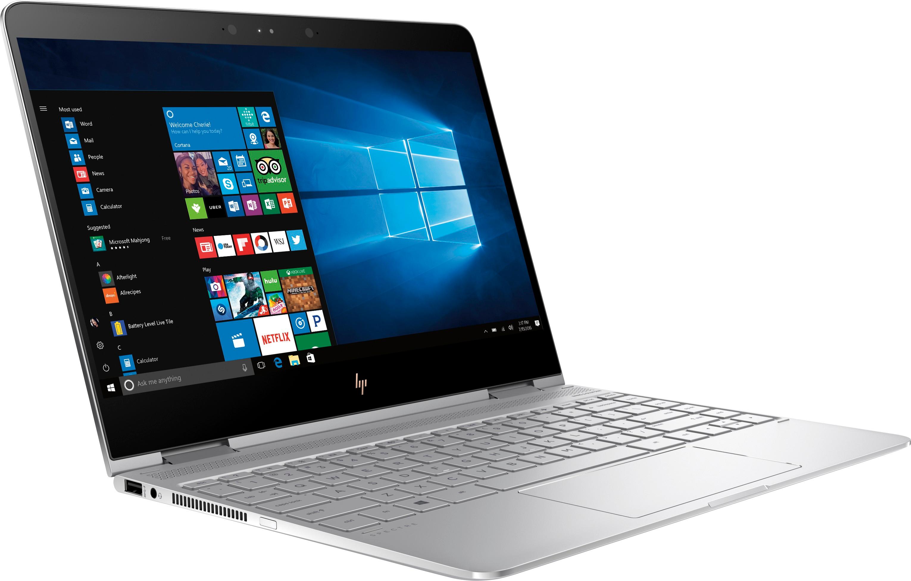 Hp Spectre X360 2 In 1 133 Touch Screen Laptop Intel Core I7 8gb Memory 256gb Solid State 1579