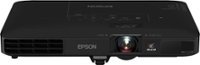 Front Zoom. Epson - PowerLite 1781W WXGA Wireless 3LCD Projector - Black.