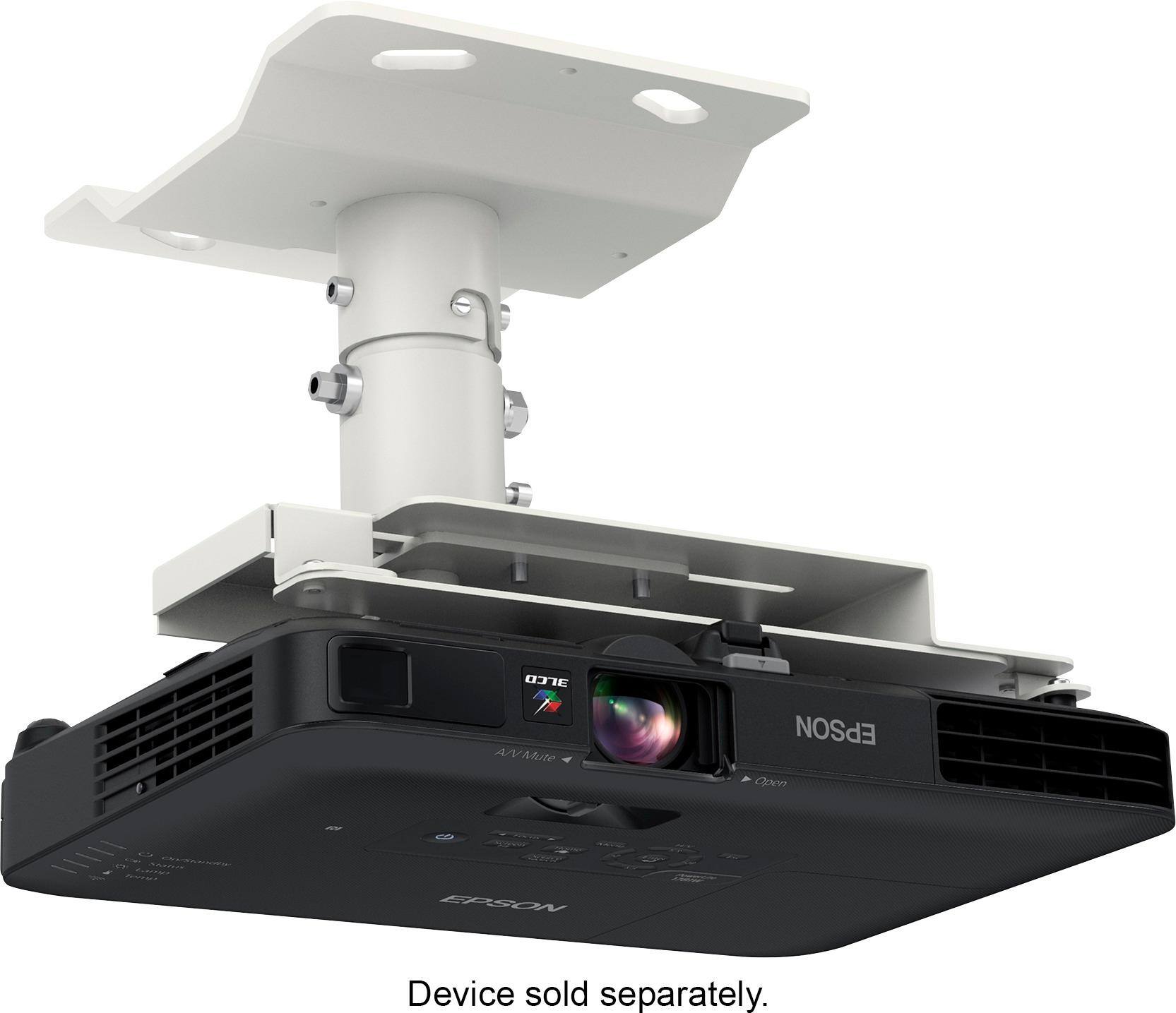 Alt View 14. Epson - PowerLite 1781W WXGA Wireless 3LCD Projector - Black.