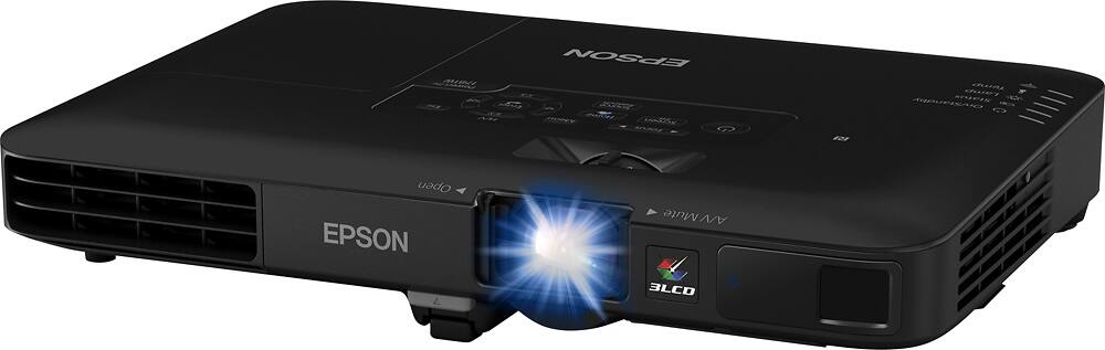 Left. Epson - PowerLite 1781W WXGA Wireless 3LCD Projector - Black.