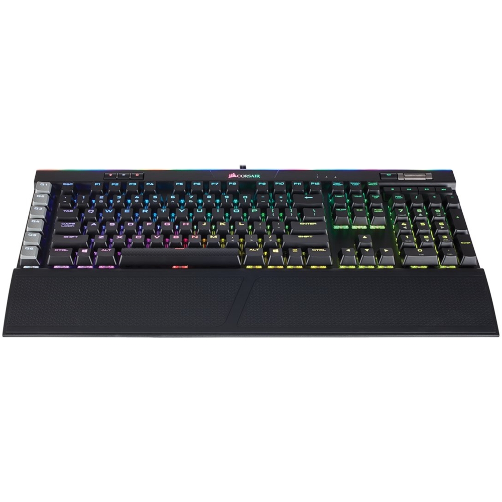 Infectious disease the same Temperate CORSAIR K95 RGB PLATINUM Mechanical Gaming Keyboard Cherry MX Speed RGB LED  Backlit Black CH-9127014-NA - Best Buy