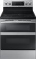 Front Zoom. Samsung - 5.9 cu. ft. Flex Duo™ Freestanding Electric Range - Stainless steel.