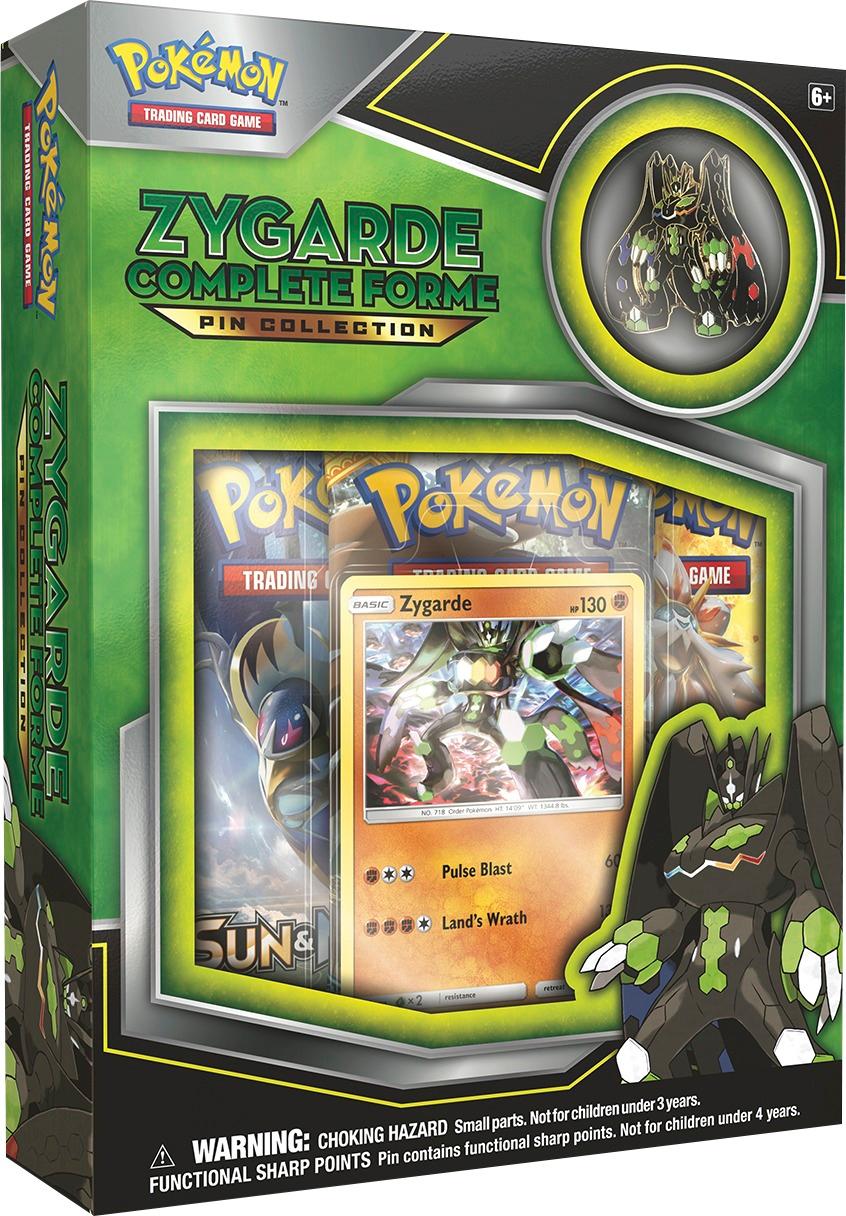 Pokemon Zygarde Complete Forme Pin Collection Pku80273 for sale online 