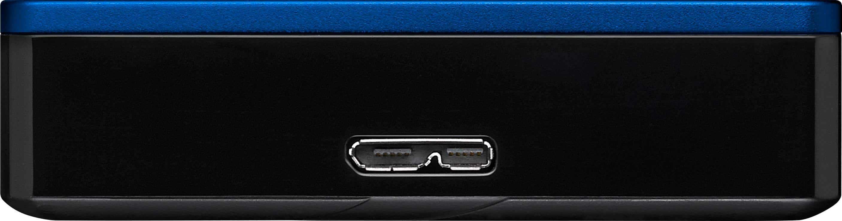 Alt View 13. Seagate - Backup Plus 5TB External USB 3.0 Portable Hard Drive - Blue.