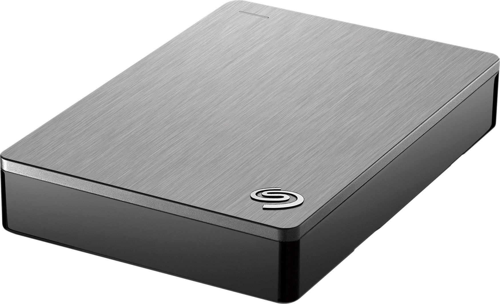 Alt View 12. Seagate - Backup Plus 5TB External USB 3.0 Portable Hard Drive - Silver.