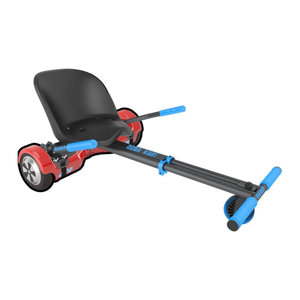 Best Buy Neon Kart Hoverboard Sitting Attachment Blue 400021