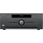 Front Standard. Arcam - FMJ 630W 7.1.4-Ch. Network-Ready 4K Ultra HD and 3D Pass-Through A/V Home Theater Receiver - Black.