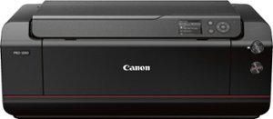Canon - imagePROGRAF PRO-1000 Wireless Inkjet Printer - Black - Front_Zoom