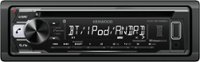 Front Zoom. Kenwood - In-Dash CD/DM Receiver - Built-in Bluetooth with Detachable Faceplate - Black.