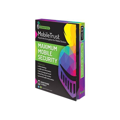 Front. StrikeForce - MobileTrust® Keystroke Encryption (2-Devices) (1-Year Subscription).
