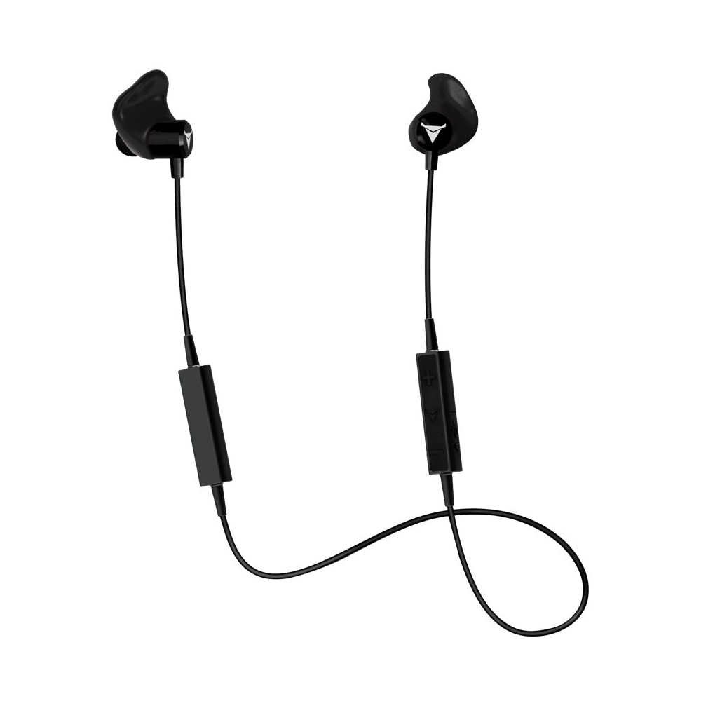 Decibullz WL2-BLK Custom Molded Fit Wireless Bluetooth Earphones in Black 