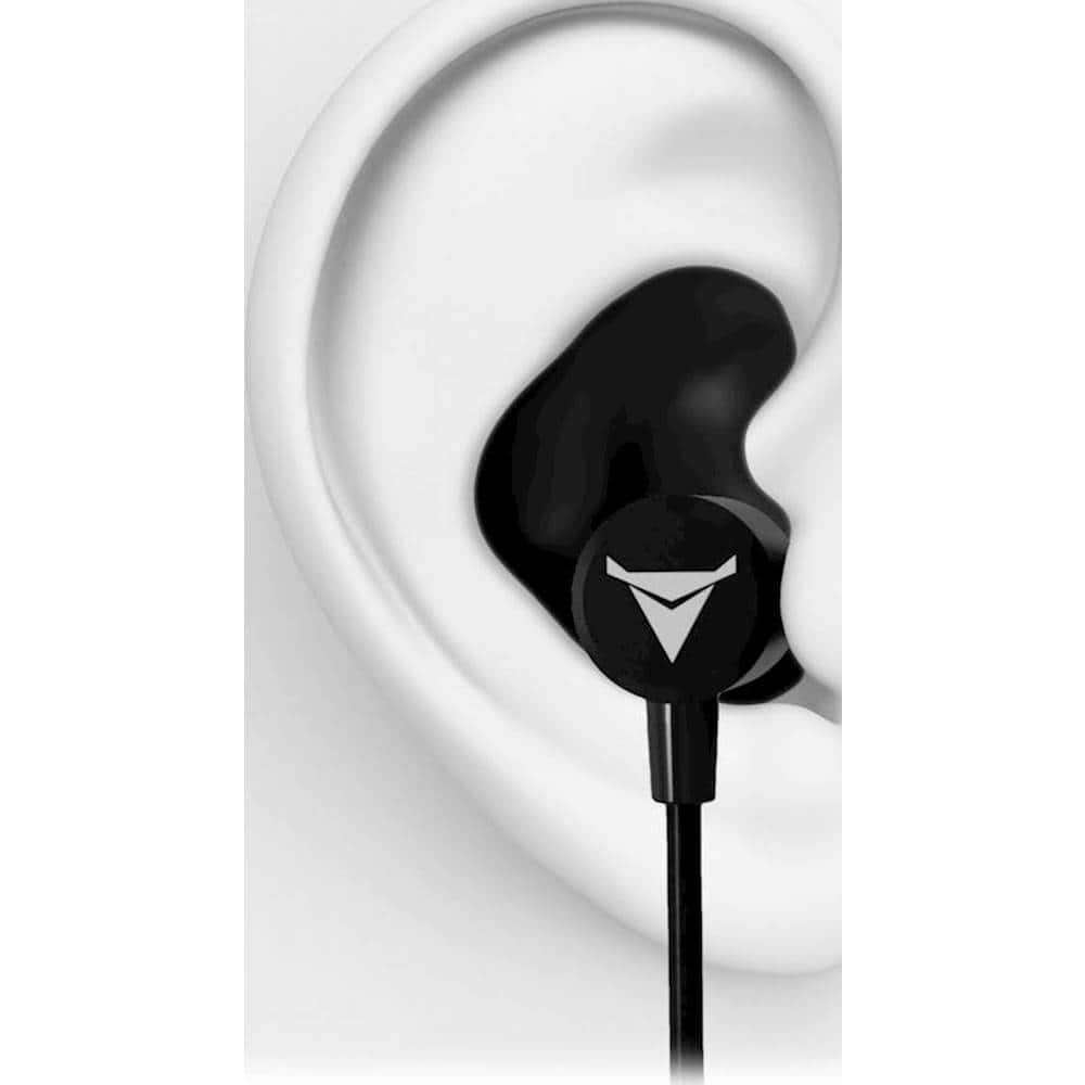 Best Buy: Decibullz Custom Moldable Wireless Earbud Headphones Black WL-BLK