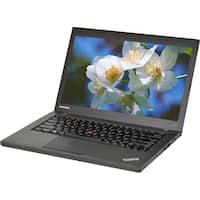 Lenovo - ThinkPad 14" Refurbished Laptop - Intel Core i5 - 8GB Memory - 240GB Solid State Drive - Black - Front_Zoom