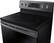 Alt View 1. Samsung - 5.9 cu. ft. Convection Freestanding Fingerprint Resistant Electric Range - Black Stainless Steel.