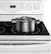 Alt View 14. Samsung - 5.9 cu. ft. Convection Freestanding Electric Range - White.