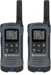 Angle. Motorola - Talkabout 20-Mile, 22-Channel FRS/GMRS 2-Way Radio (Pair) - Dark Gray.