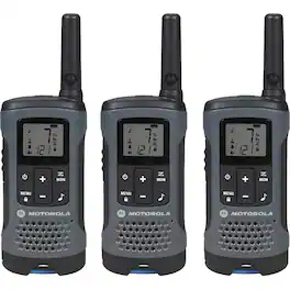 Motorola - Talkabout 20-Mile, 22-Channel FRS/GMRS 2-Way Radios - Dark Gray