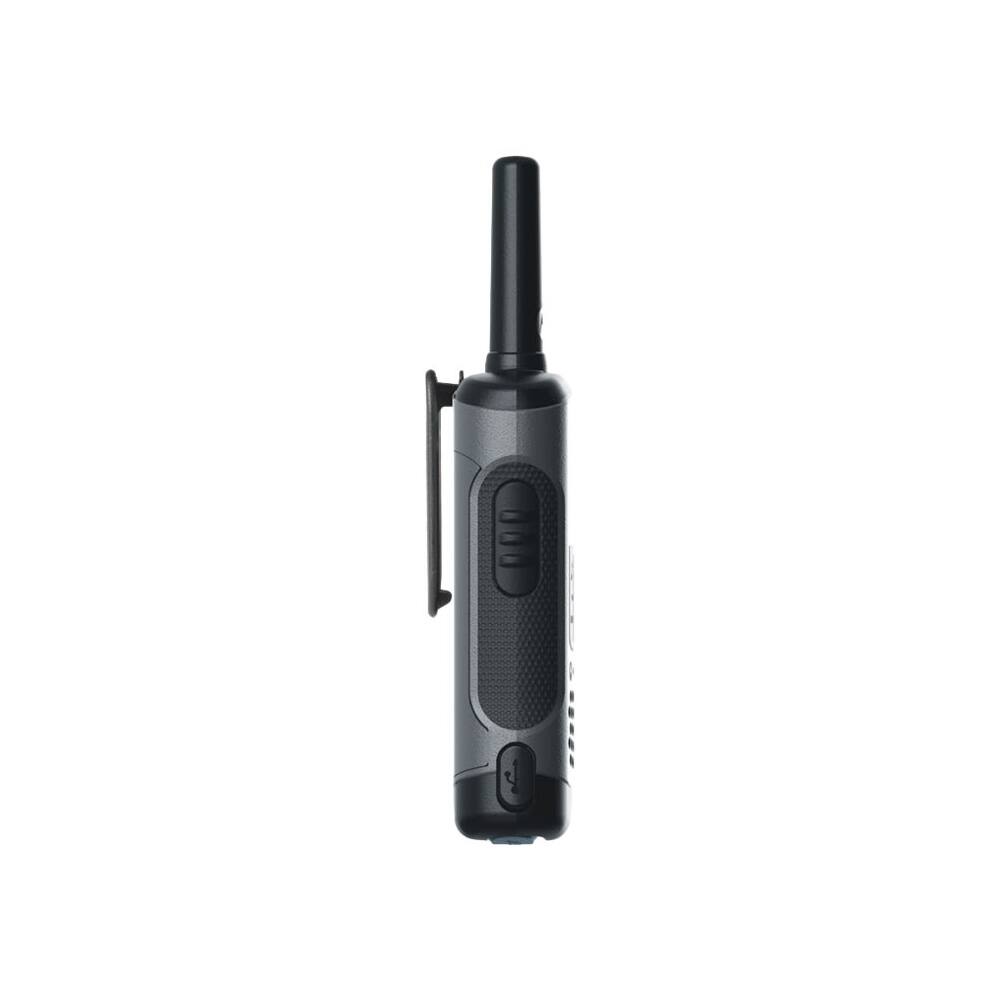 Left. Motorola - Talkabout 20-Mile, 22-Channel FRS/GMRS 2-Way Radios - Dark gray.
