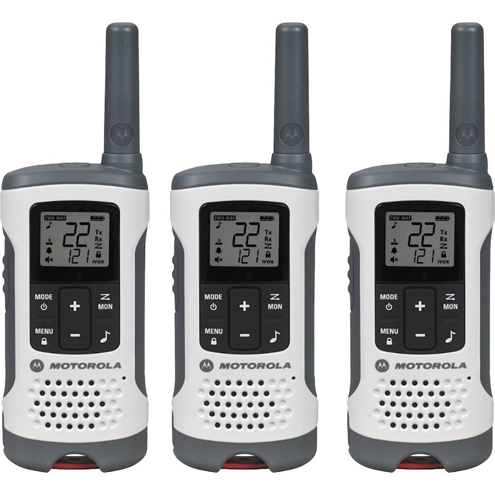 Motorola Solutions TALKABOUT T260 Two Way Radio 3 Pack T260TP - Best Buy