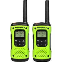 Motorola - Solutions TALKABOUT T600 Two Way Radio - 2 Pack - Green - Angle_Zoom