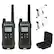 Angle. Motorola - Solutions TALKABOUT T465 Two Way Radio - 2 Pack - Dark Green.