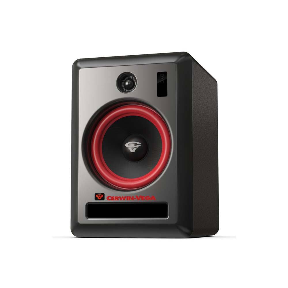 Angle. Cerwin Vega - Cerwin Vega VEGA8SB-SAT 8" 2-WAY STUDIO MONITOR - Black.