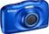 Angle. Nikon - COOLPIX W100 13.2-Megapixel Waterproof Digital Camera - Blue.