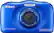 Front. Nikon - COOLPIX W100 13.2-Megapixel Waterproof Digital Camera - Blue.