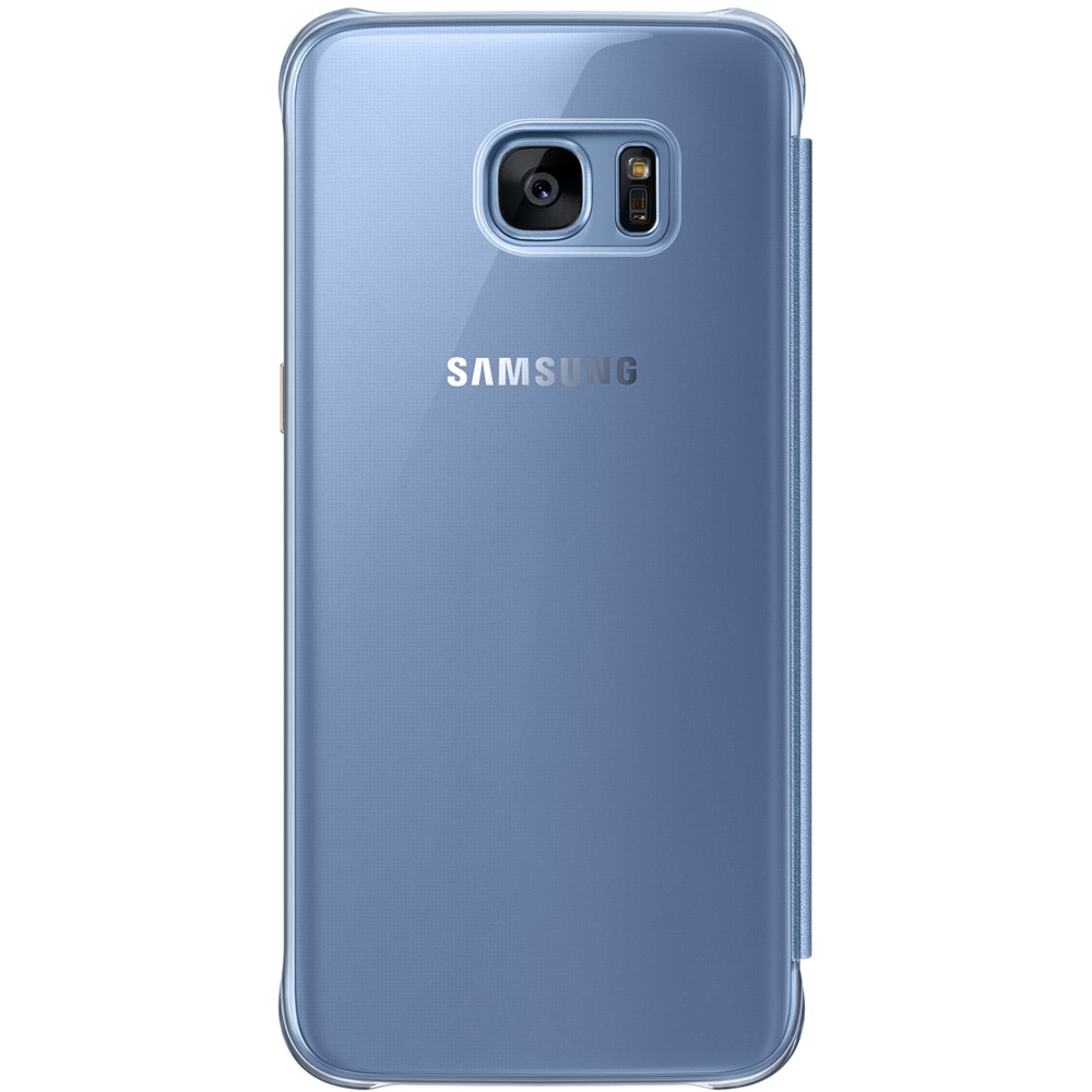 Golven Werkloos gesloten Best Buy: Case for Samsung Galaxy S7 edge Clear/coral blue 63-4026-05-XP
